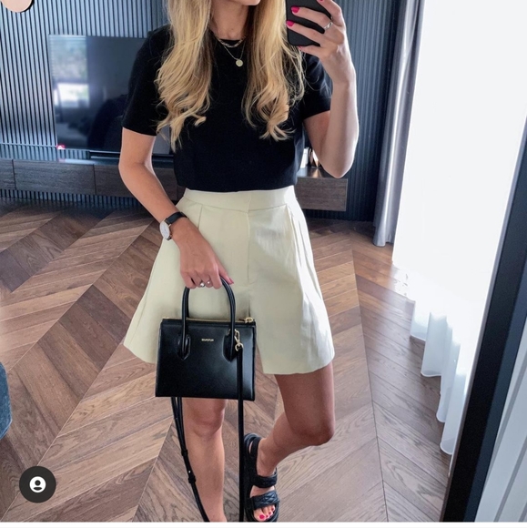 Zara Linen Blend Shorts - Picture 7 of 10